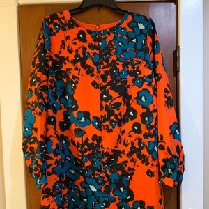 The Limited Floral print long sleeve dress